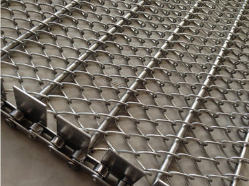 食糧コンベヤー鋼鉄ベルト304のステンレス鋼の耐食性の鎖の端