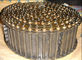 オーブンのローラーの鎖5.0mmの厚い熱処理を用いる金属板のコンベヤー ベルト